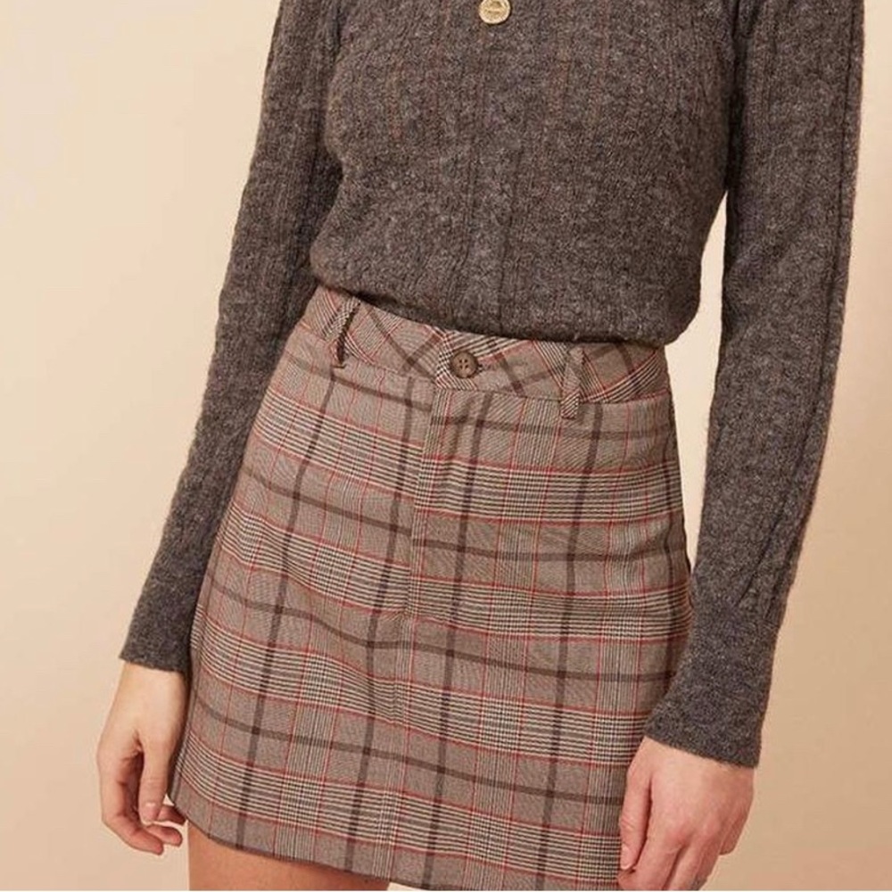 Reformation Deacon Mini Skirt